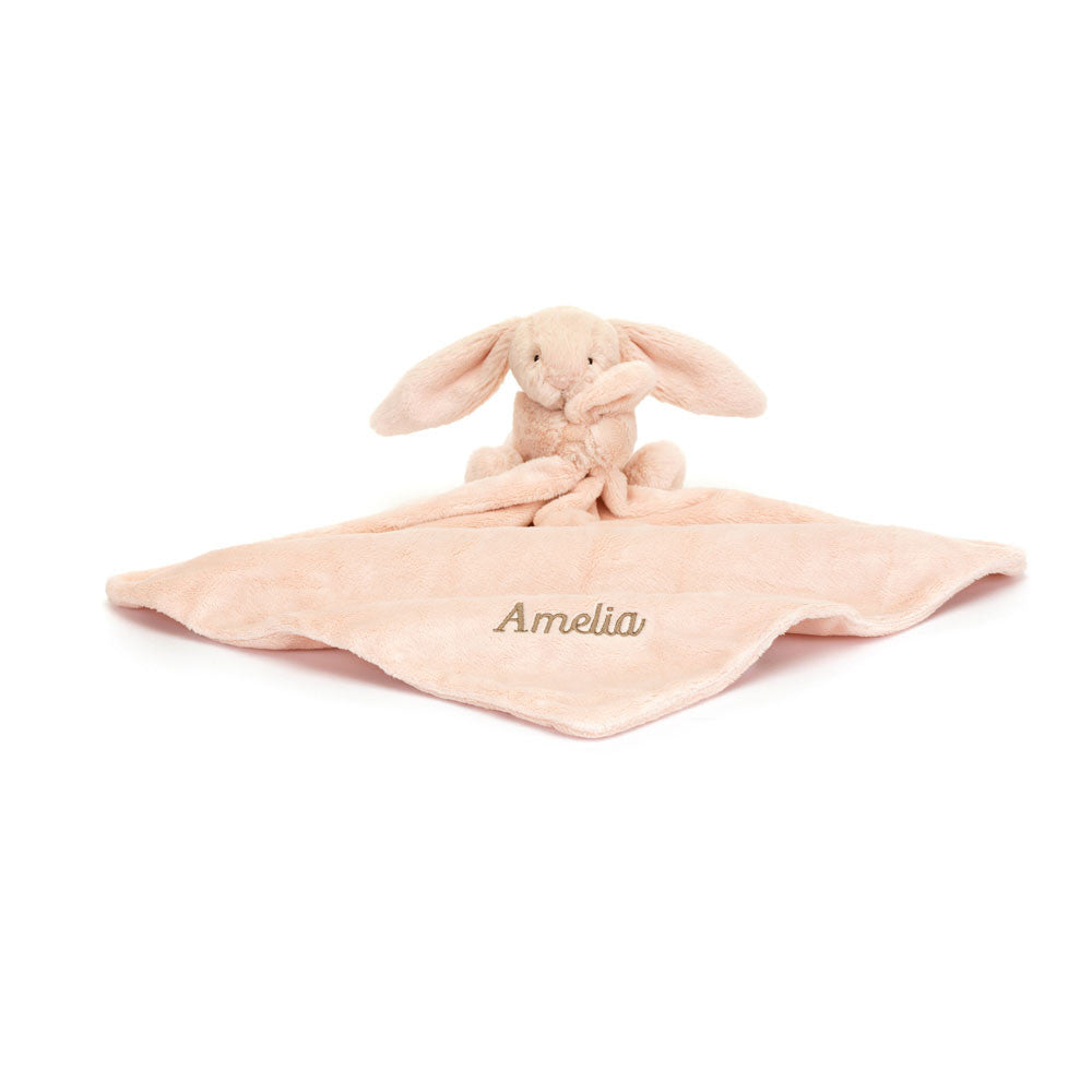 Personalized Bashful Blush Bunny Soother | Jellycat