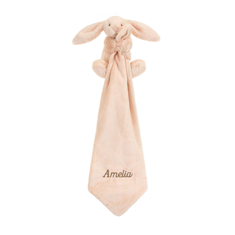 Personalized Bashful Blush Bunny Soother | Jellycat
