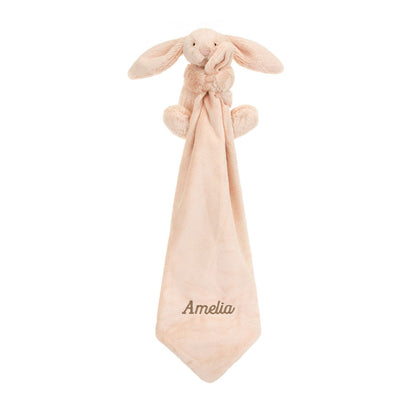 Personalized Bashful Blush Bunny Soother | Jellycat