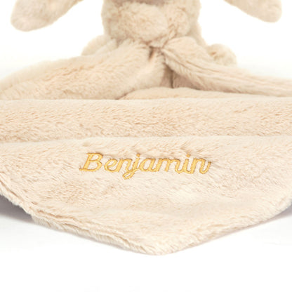 Personalized Bashful Luxe Bunny Willow Soother | Jellycat