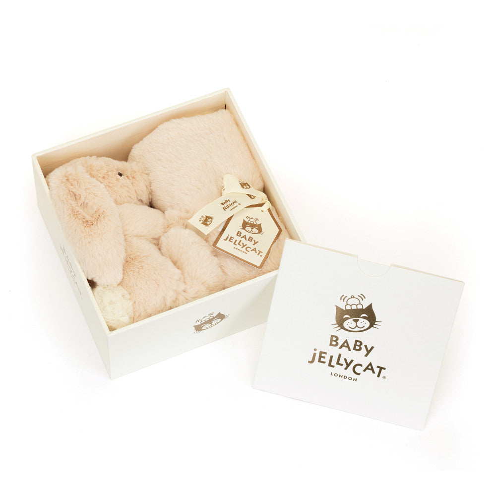 Personalized Bashful Luxe Bunny Willow Soother | Jellycat
