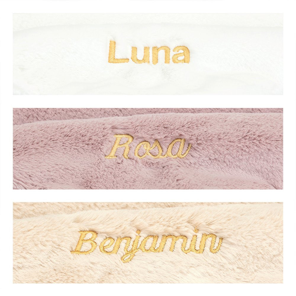 Personalized Bashful Luxe Bunny Rosa Soother | Jellycat
