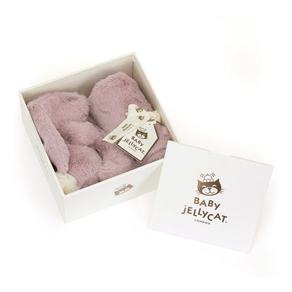 Personalized Bashful Luxe Bunny Rosa Soother | Jellycat