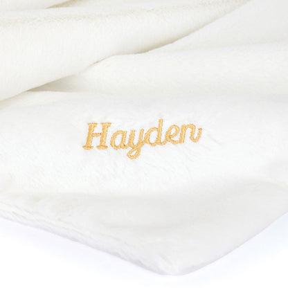 Personalized Bashful Luxe Bunny Luna Blankie | Jellycat