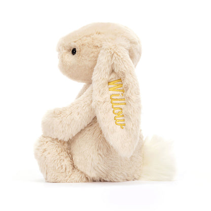 Personalized Bashful Luxe Bunny Willow Medium | Jellycat