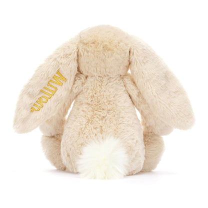 Personalized Bashful Luxe Bunny Willow Medium | Jellycat