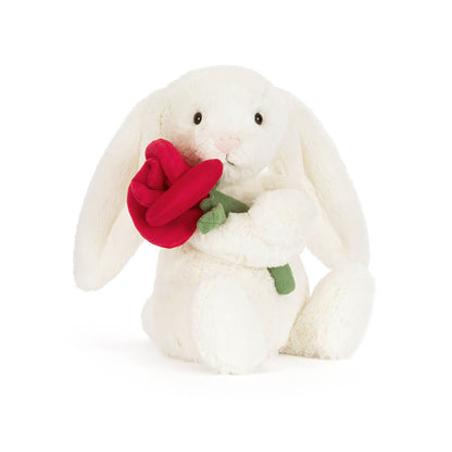 Cream Bunny with Rose | Jellycat