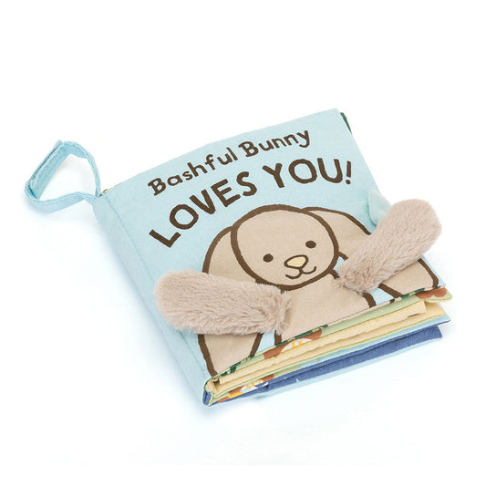 Bashful Bunny Loves You Book | Jellycat