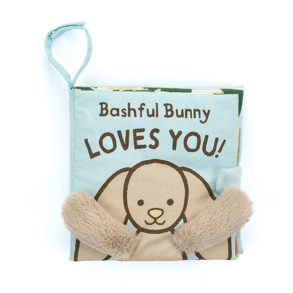 Bashful Bunny Loves You Book | Jellycat