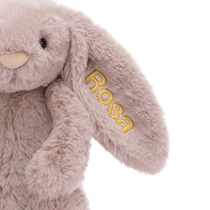 Personalized Bashful Luxe Bunny Rosa Medium | Jellycat