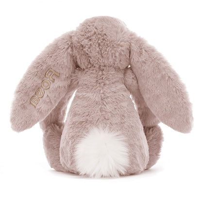Personalized Bashful Luxe Bunny Rosa Medium | Jellycat