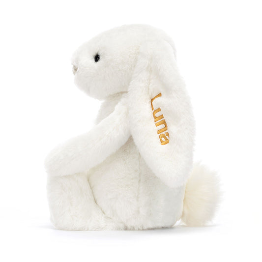 Personalized Bashful Luxe Bunny Luna Medium | Jellycat