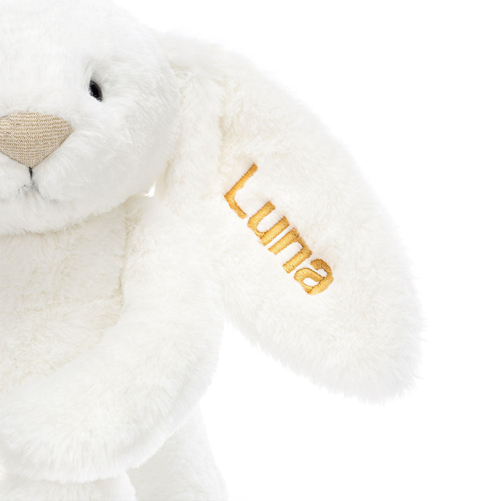Personalized Bashful Luxe Bunny Luna Medium | Jellycat