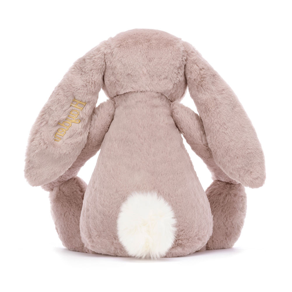 Personalized Bashful Luxe Bunny Rosa Huge | Jellycat