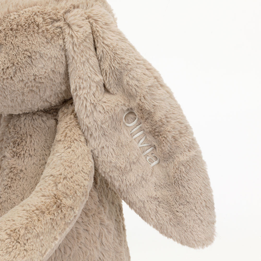 Personalized Bashful Beige Bunny Huge | Jellycat