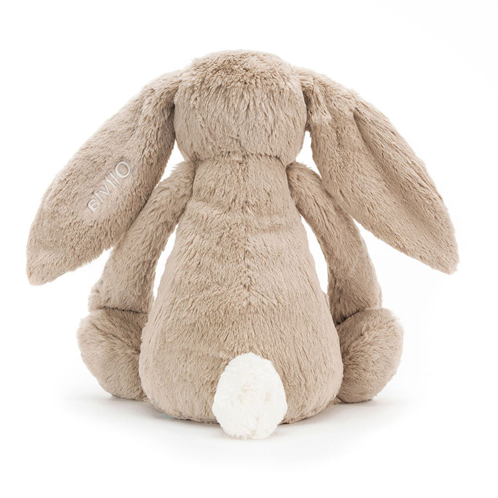 Personalized Bashful Beige Bunny Huge | Jellycat