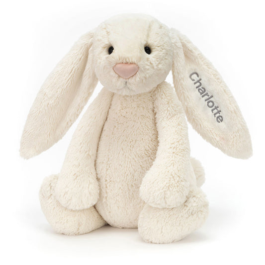 Personalized Bashful Cream Bunny Huge | Jellycat