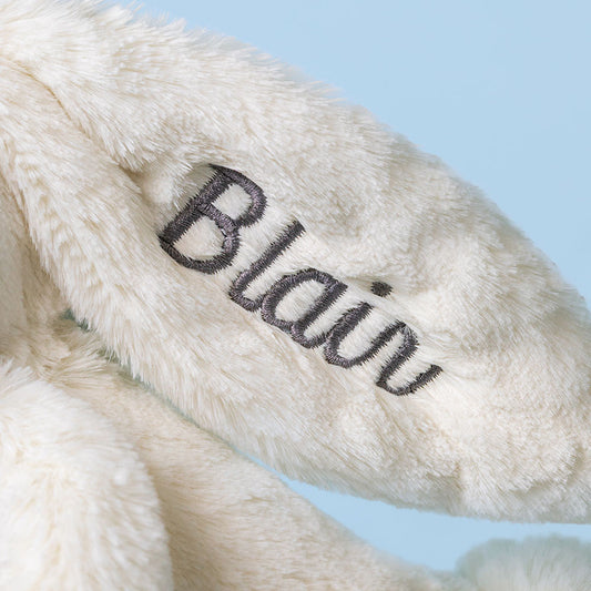 Personalized Cream Bunny with Plant | Jellycat