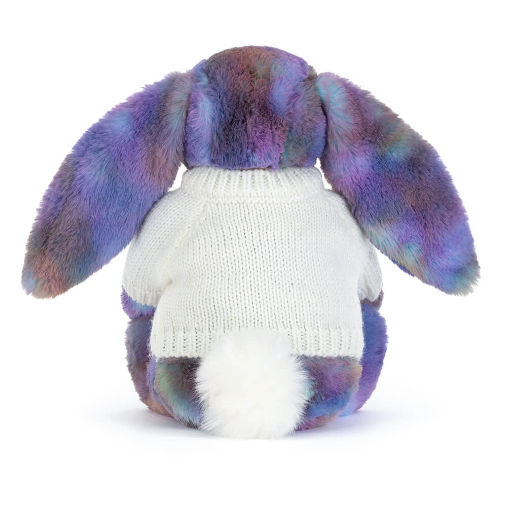 Zodihop Luxe Bunny with Personalized Cream Jumper | Jellycat