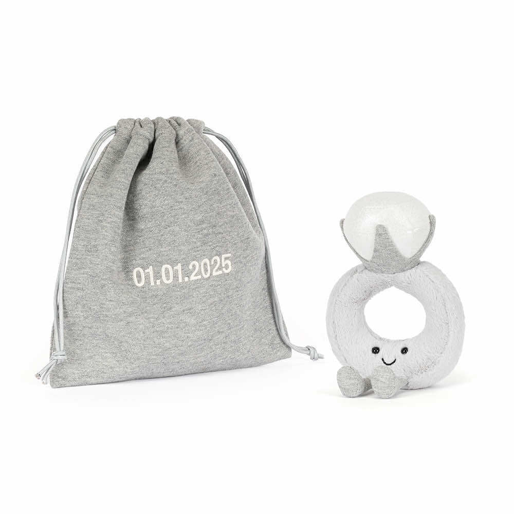 Amuseables Diamond Ring with Personalized Bag | Jellycat