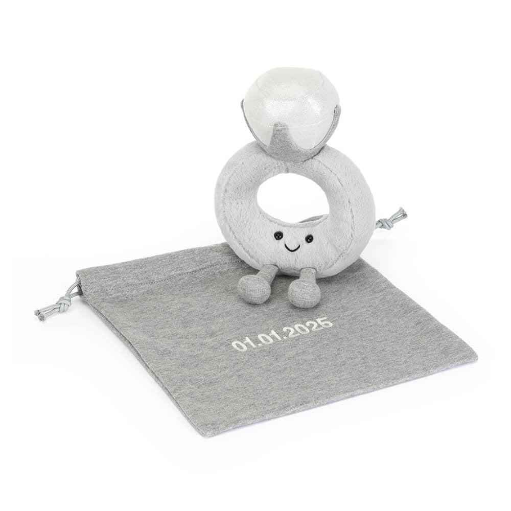 Amuseables Diamond Ring with Personalized Bag | Jellycat
