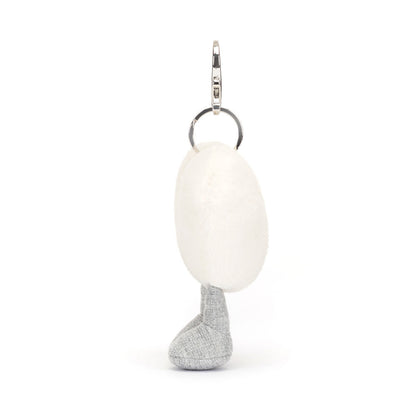 Amuseables Cream Heart Bag Charm | Jellycat