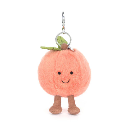 Amuseables Peach Bag Charm | Jellycat