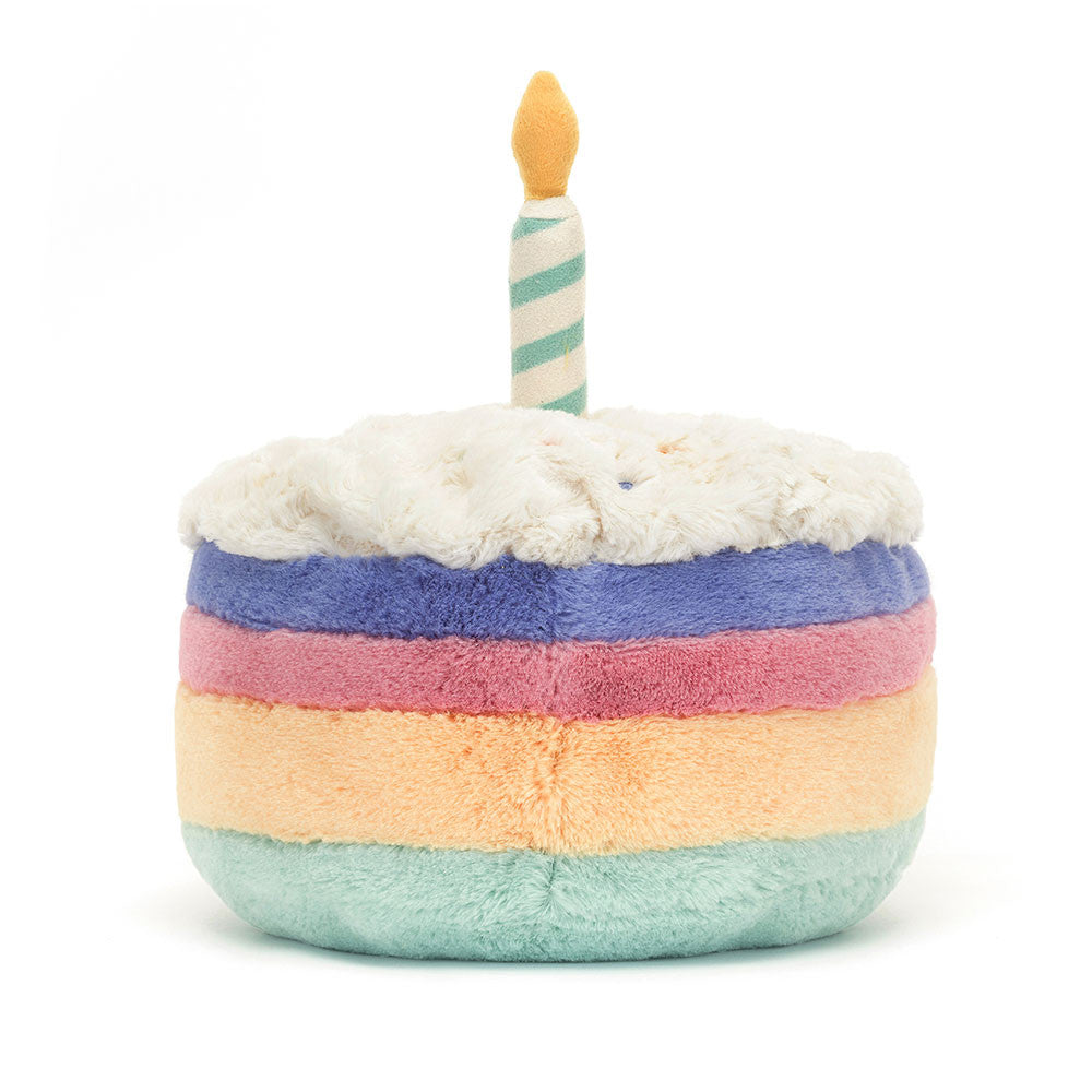 Amuseables Rainbow Birthday Cake | Jellycat