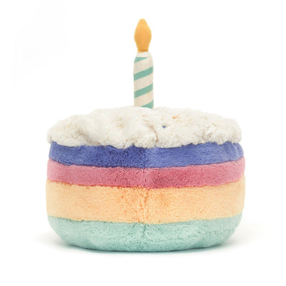 Amuseables Rainbow Birthday Cake | Jellycat