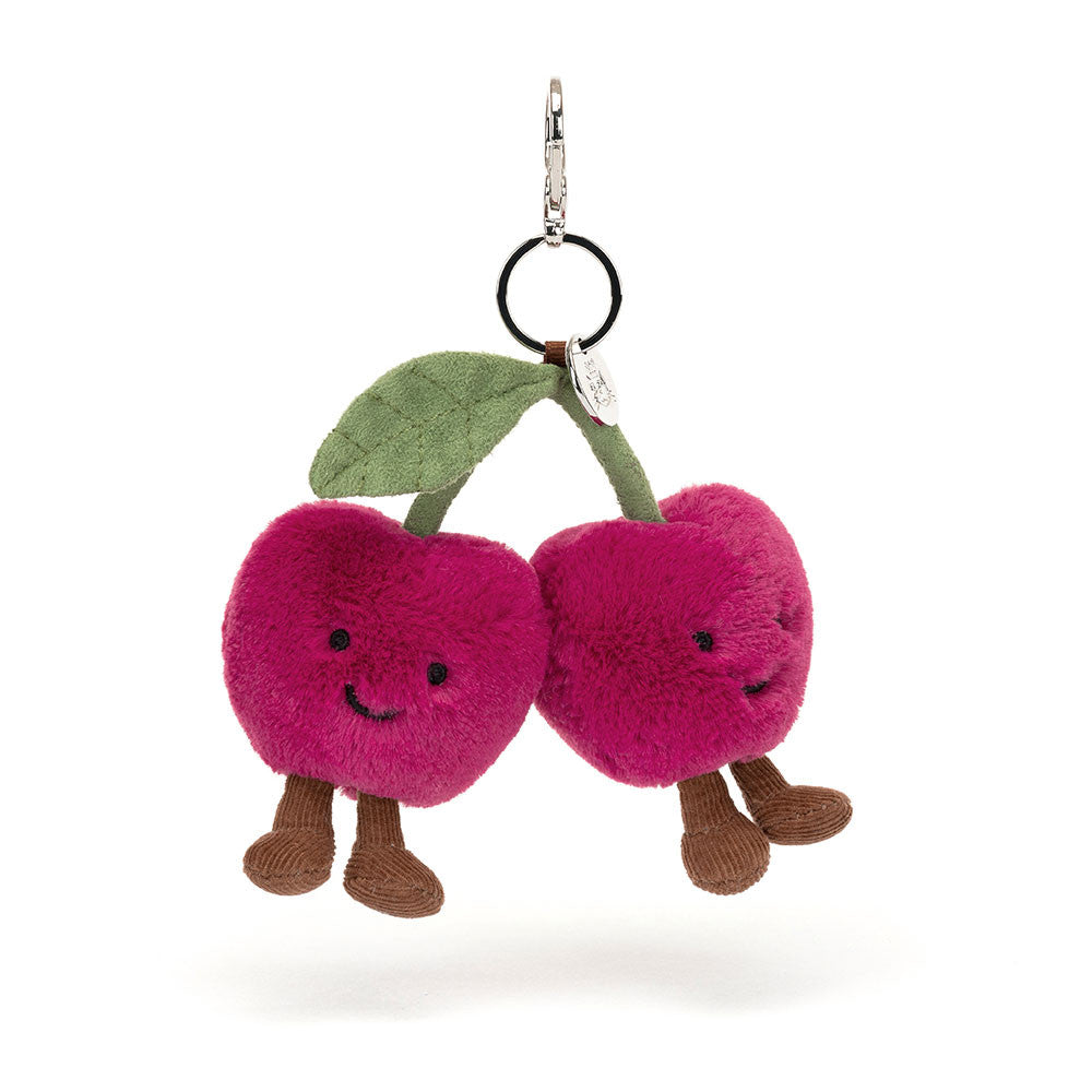 Amuseables Cherries Bag Charm | Jellycat