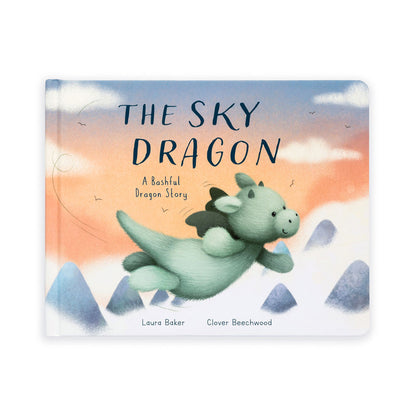 The Sky Dragon Book & Bashful Dragon Medium | Jellycat