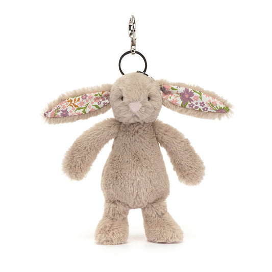 Blossom Beige Bunny 'Petal' Bag Charm | Jellycat