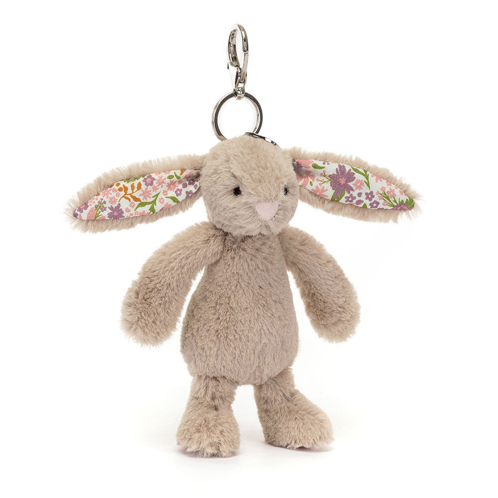 Blossom Beige Bunny 'Petal' Bag Charm | Jellycat