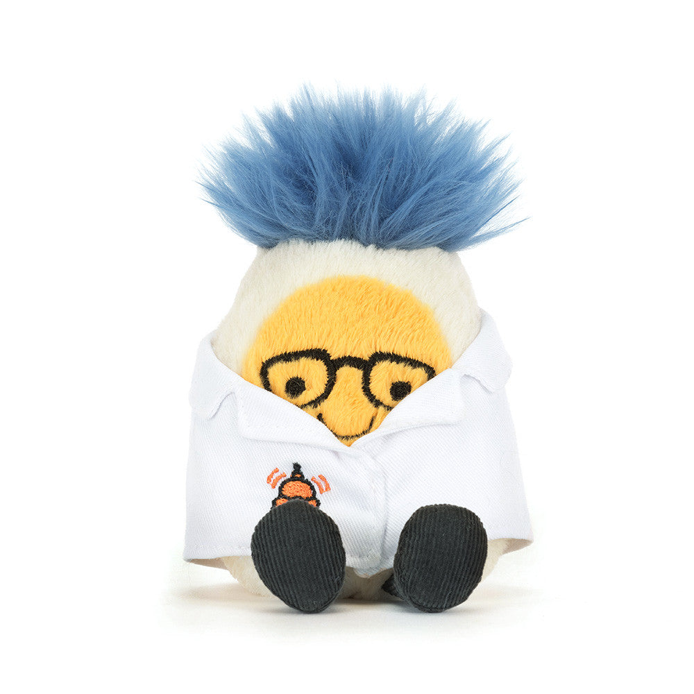 Amuseables Boiled Egg Scientist Outfit | Jellycat