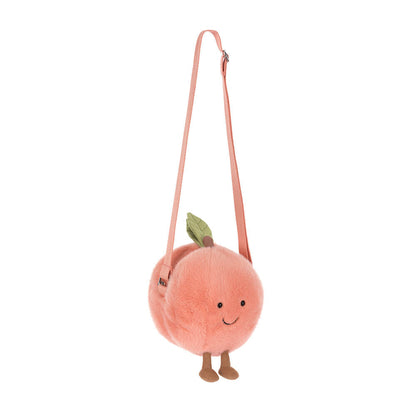 Amuseables Peach Shoulder Bag | Jellycat