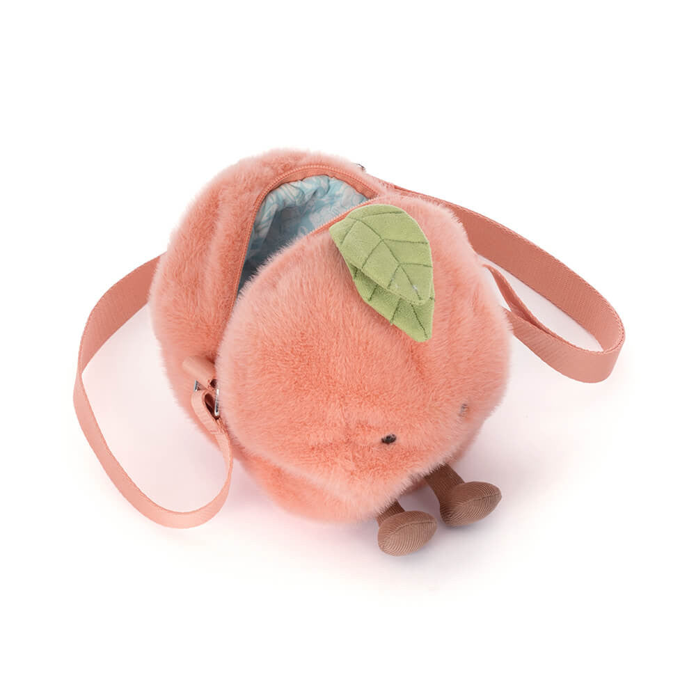 Amuseables Peach Shoulder Bag | Jellycat