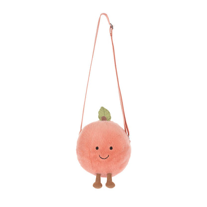Amuseables Peach Shoulder Bag | Jellycat